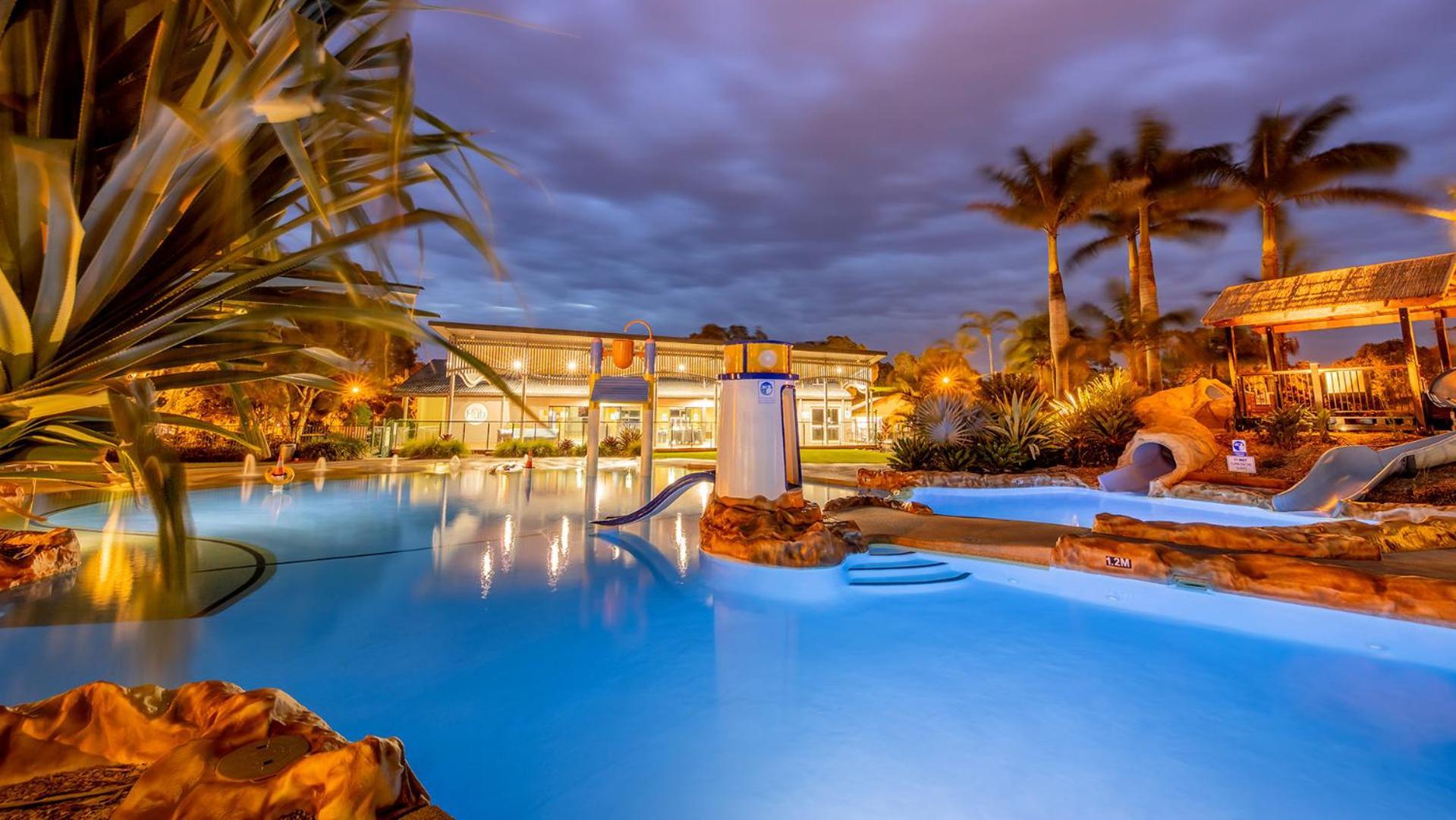 Big4 Park Beach Holiday Park Coffs Harbour Exteriör bild